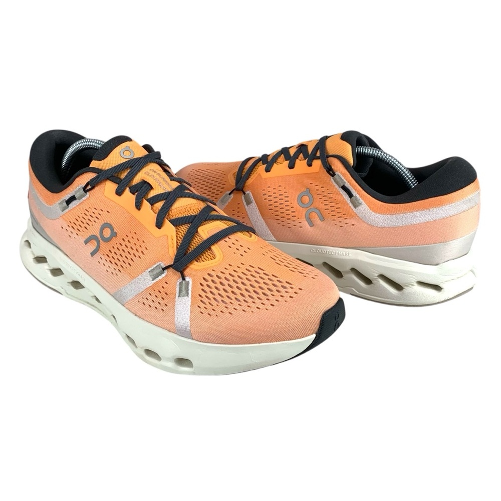 On Running Men’s 11.5 Cloudsurfer 2‎ Tangerine Ivory Running Shoes